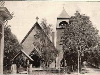 Black and White Picture of the Philmont Episcopal Church