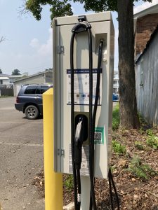 Philmont Installs an Electric Car Charging Station at the Philmont Library